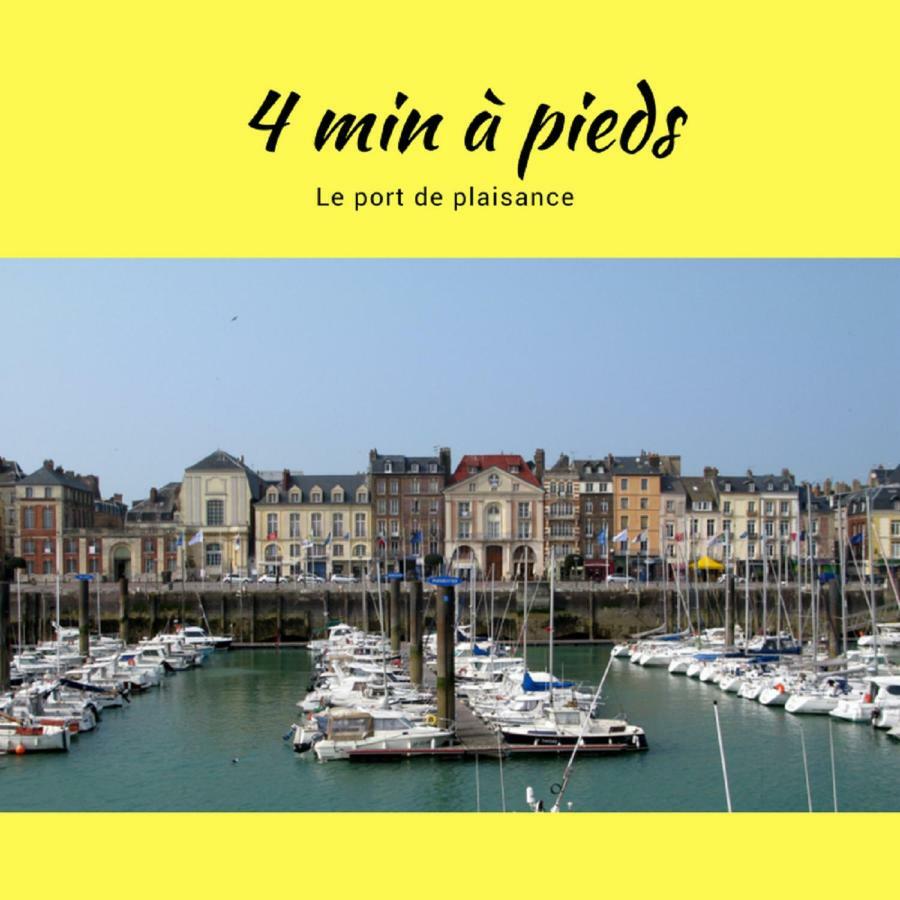 L'établissement LA PLAGE A 2 PAS , vous propose 4 appartements neufs avec services , lits faits à votre arrivée , serviettes de toilette , ménage , Wifi , en hyper centre , Vue mer à 50m , tout est accessible à pied Dieppe Exterior foto